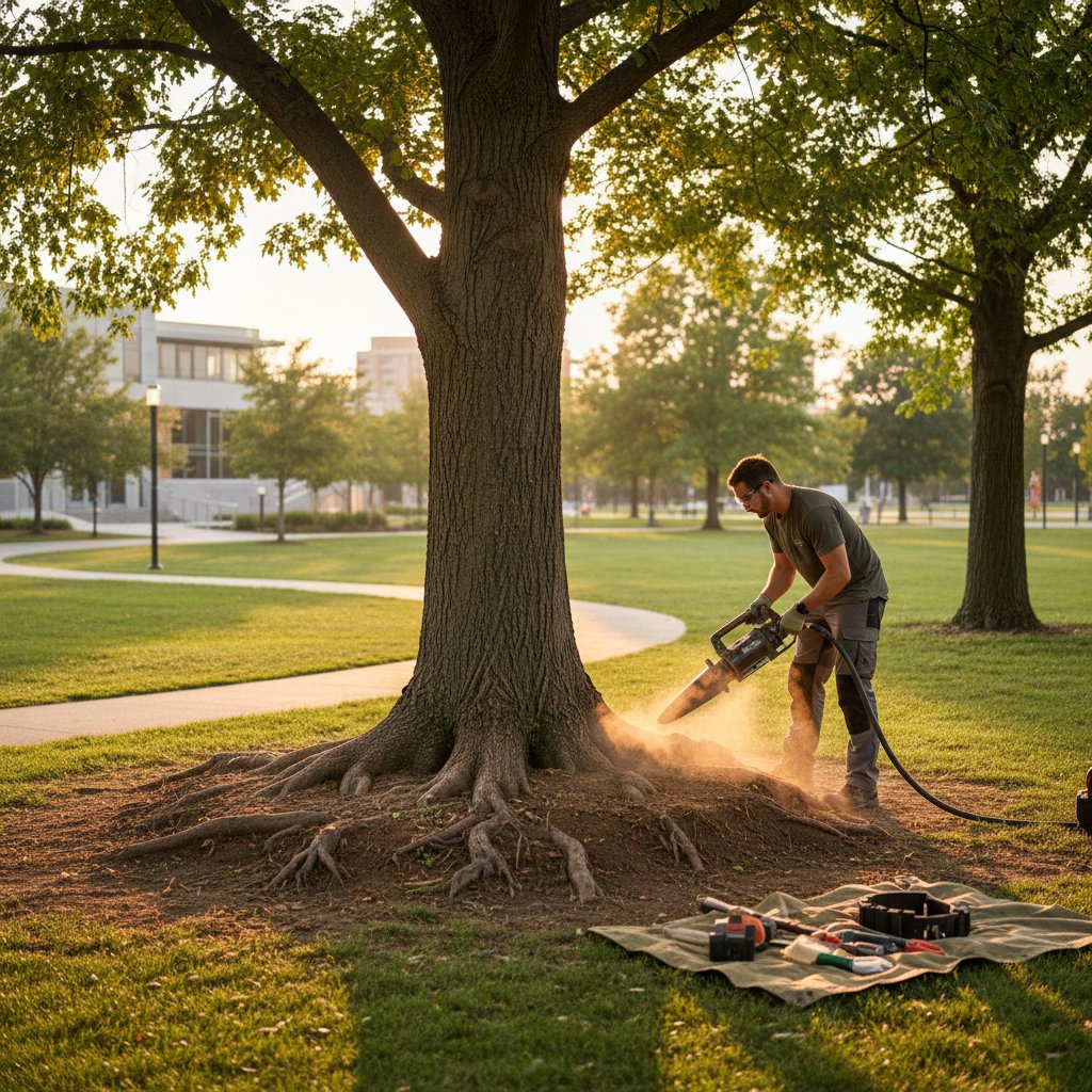 Root Flare Excavation: Saving Suffocating Trees in 2025 | treemais.com ...
