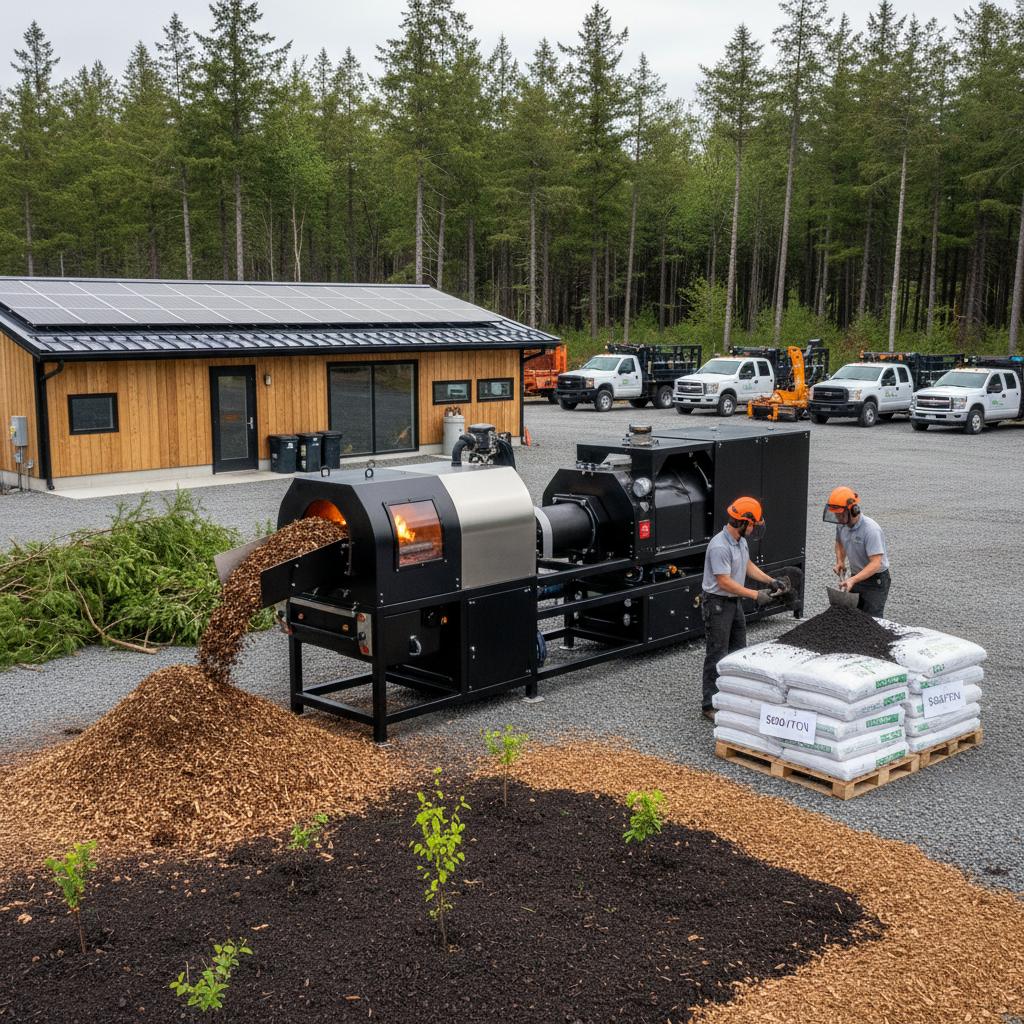 Transform Tree Waste into $800/Ton Biochar Revenue for Arborists ...
