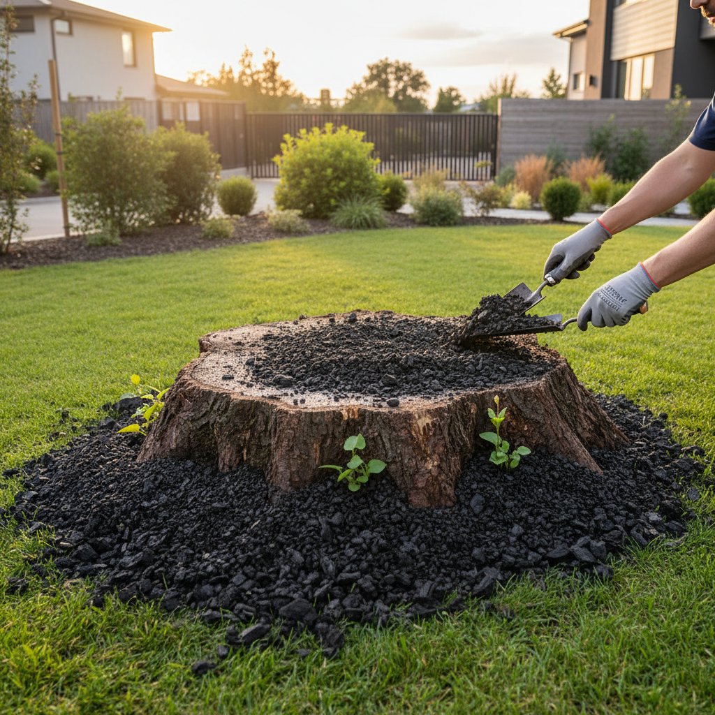 Biochar Eliminates 95% Stump Regrowth for $275 | treemais.com | Tree ...