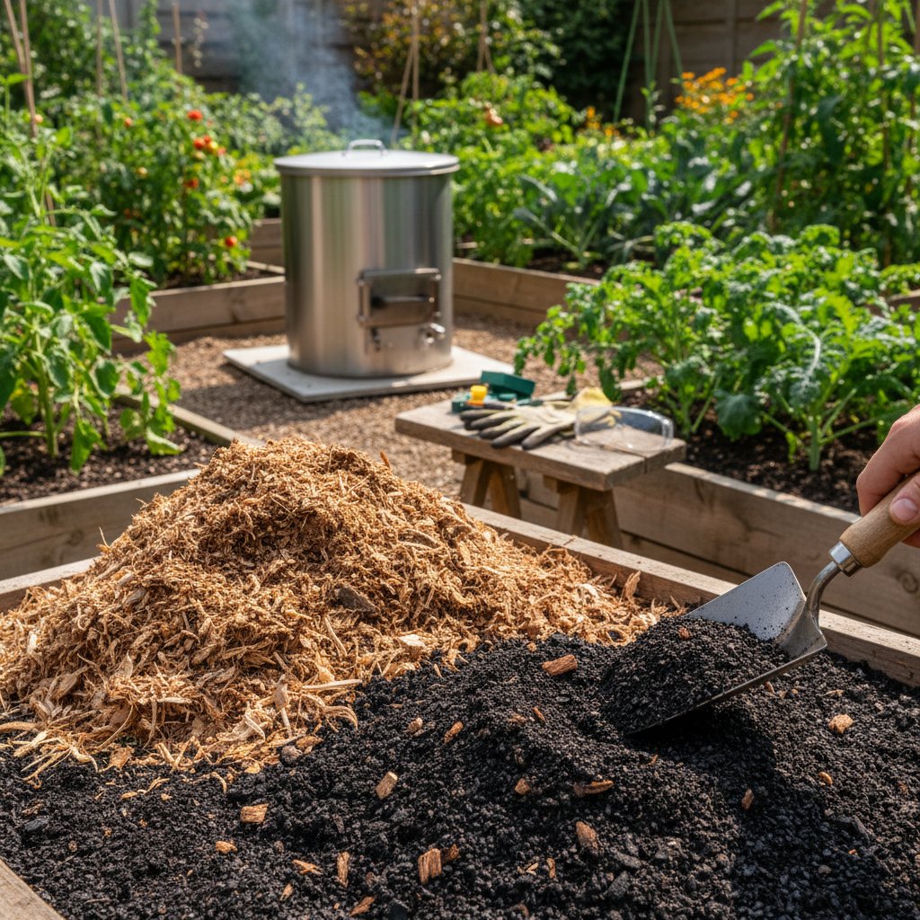 Transform Stump Grinding Waste into Biochar for Soil Health | treemais ...