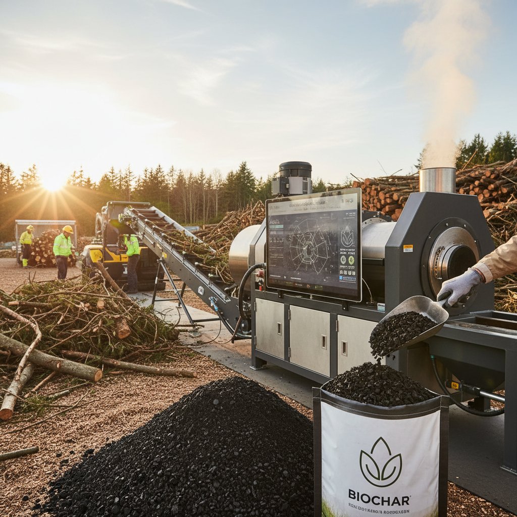Turn Tree Waste into Revenue: Biochar Production Guide | treemais.com ...